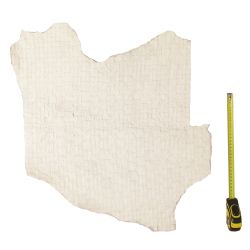 Peau d'Agneau Blanche avec reliefs