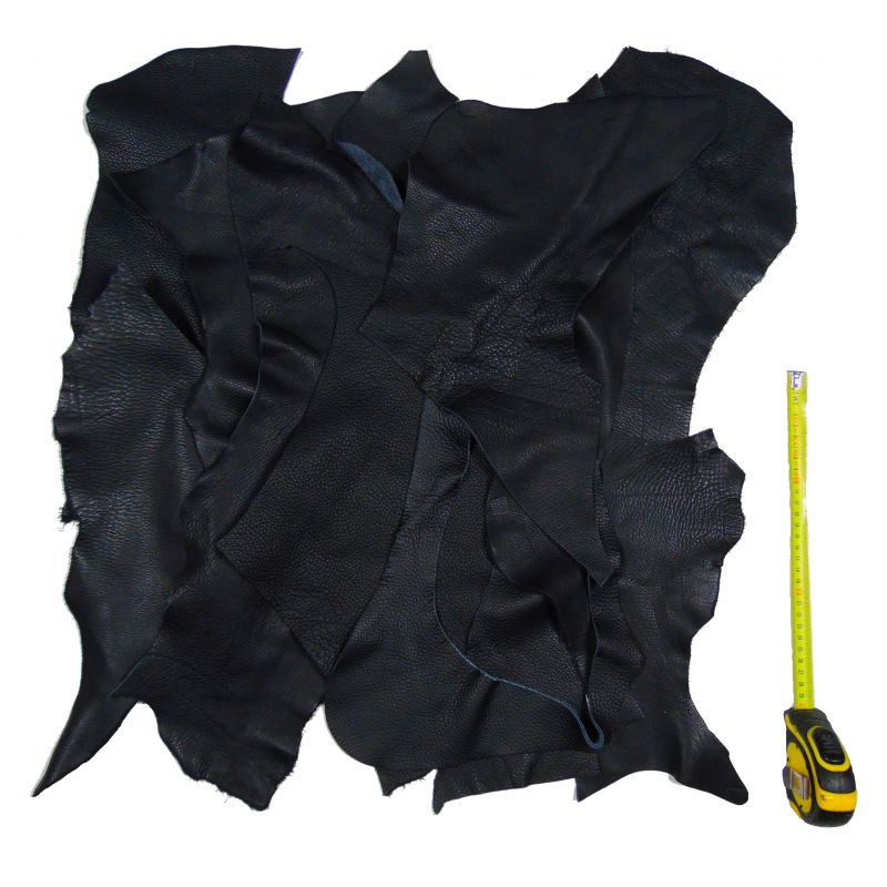 Lot 15 kg chutes de cuir Noirs