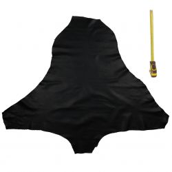 Peau de cuir Kangourou Noir
